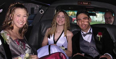Birthday limousine in Orange County, CA