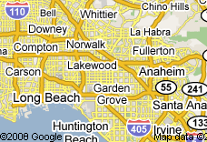 Anaheim Map Limousine Service in Anaheim, CA