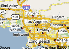 Los Angeles Map & Zip Codes