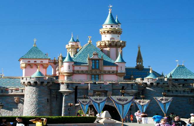 Anaheim Disneyland limousine