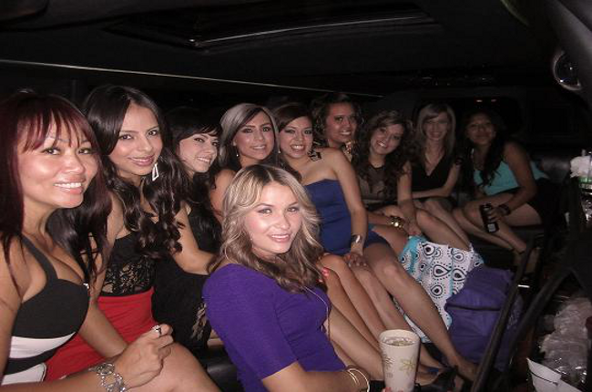 Orange County Bachelor Party Limousine - Los Angeles Bachelorette Party Limousines