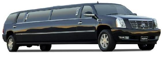 Orange County Black Cadillac Escalade Limousine and Los Angeles Bachelorette Limousine